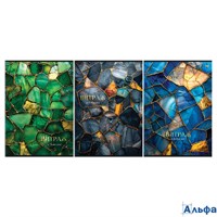 Тетрадь А4 80л клетка скрепка мелов.картон Витраж глянц.лам. фольга ассорти BG Т4ск80_лг_тф 08665 РА-00021657