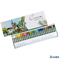 Пастель масляная 24цв Сонет картонная коробка 7041156 ЗХК РА000002186