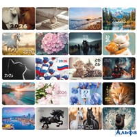 2026 Календарь карманный ассорти №2 Brauberg 117304 РА-00021969