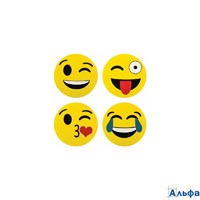 Стиратель магнитный Смайлик 50 мм Юнландия 237504 РА-00021960