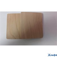 Основа деревянная прямоугольник дуб/ольха 6,2*7,7см см толщ 1 мм 04102501д РА-00021974