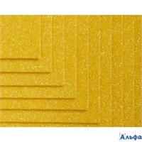 Фоамиран А4 10л 1цв 2мм с блестками желтый Darvish DV-8200-01 РА-00021763