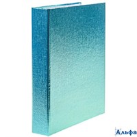 Тетрадь 120л А5 кл. на кольц. бум/вин. Metallic мята 03439 120ТК5В1_03439 Хатбер  070808 РА-00006737