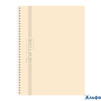 Тетрадь 80 листов А4 линия гребень Newtone pastel Лунный камень многоуровневая перфорация ламинация  РА-00021437