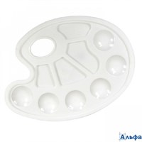 Палитра пласт. овальная 3+ ПАКМ-1 Каляка-Маляка РА000036282