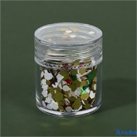 Пайетки цвет золотистый/красный/серебристый 9667851 РА-00022049