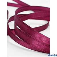 Лента атласная 6 мм 23±1 м фиолетовая №252 1218135 РА-00022036