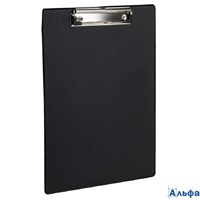 Доска-планшет с прижимом А4 картон/пвх черная 229554 Staff РА-00017150