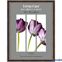 Рамка пласт. 30х40 Interior Office черный 789 РА000032941