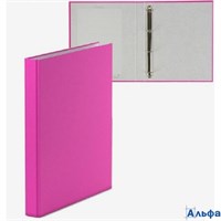 Папка на 4 кольцах А4 ErichKrause Neon 35 мм 1750 мкм ламинированная твердая обложка розовая 2977024 РА-00022192