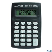 Калькулятор карманный 8 разряд. черный MC2 BCP-310 РА-00014432