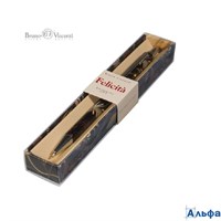 Ручка подарочная шариковая автом. синяя 0,7мм Felicita Ночные цветы футляр Bruno Visconti 20-0263/22 РА-00022314