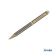 Ручка подарочная шариковая пов.мех. синяя 1,0мм Ellan корпус черный/золото футляр Luxor 210025 РА-00022315