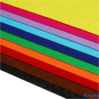 Фетр 30×40 см 1 мм жесткий классич.цвета цена за 1 лист РА-00022129