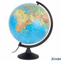 Глобус физический / политический Глобен Классик 32 см с подсветкой рельефный К013200223 РА-00022489