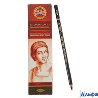 Карандаш  художественный уголь K-I-N Gioconda ЦЕНА ЗА 1 ШТ 8810/2 Koh-i-noor РА000009345