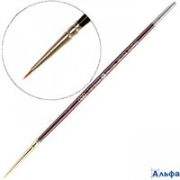 Кисть синтетика №000 1мм Decola 2066768 ЗХК 10/200/1200 РА-00020461