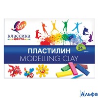 Пластилин 24цв. 480гр Классика 28С 1642-08 Луч РА000045922