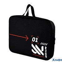 Папка с ручками А4 34,5х26х7см на молнии Техно 1 отделение 69322 Феникс РА-00021187