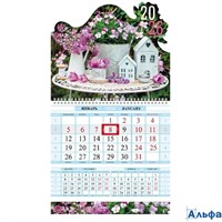 2026 Календарь перекидной 290х470мм гребень Соло-Люкс Милый сад Вырубка HATBER 1Кв1гр4ц_34381 РА-00022805