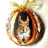 Подвеска на спиле Лесные жители Handmade Альфа 16122025 РА-00022860