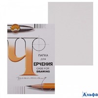 Папка для черчения А4 24 листа 200г/м2 СПБФ