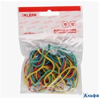 Резинки для денег 25г d-60мм цветн. Klerk 206352 РА-00018322