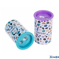 Точилка 2отв. пласт. контейнер ROLL-P ассорти Hatber BS_078236 РА-00018326