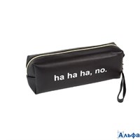 Пенал косметичка 1отд. ha ha ha 215х80х50мм иск.кожа ручка-петля ассорти deVente 7029539 РА-00023059