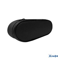 Пенал футляр 1отд. черный 210х85х50мм объемный жесткий Пчелка К-6 РА-00023070