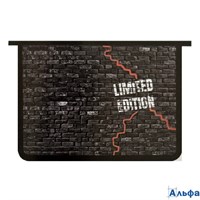 Папка для тетрадей пластик молния сверху А4 1отд. Limited edition Пчелка ПМ-А4-29 РА-00023098