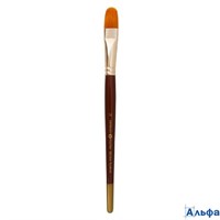 Кисть синтетическая нейлон №16 овальная 14мм DECOLA 2177716 РА-00015488