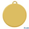 Медаль под нанесение 019, d=5, золото 1028899 РА000018447