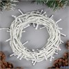 Гирлянда Нить 10 м IP20 белая нить 100 LED свечение мульти 8 режимов 220 В 3556795 РА-00012712