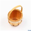 Корзина плетеная секвойя D13хН11/22,5 см натуральный с окантовкой 5413426 РА-00014135