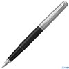 Ручка перьевая PARKER Jotter Bond Street Black CT, черный, детали нержавеющая сталь, синяя, 2030947 РА-00014825