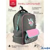 Рюкзак  28х37,5х13,5см п/э Кролокед жест. спин. шелкогр. брелок 1отд. 3карм. 59261 Феникс РА-00006066