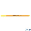 Ручка капилярная (линер) 0,4мм лимонно-желтая 88/24 Stabilo РА000024828