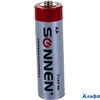 Батарейка LR06 (AA) солевая 451097 SONNEN ЦЕНА ЗА 1 ШТУКУ РА-00007473