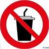 Наклейка информационная. Запрещено с напитками 9-82-0006 Миленд РА000035016