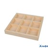 Заготовки деревянные Сосна Органайзер 22х22см 9 ячеек ВД-364  Mr.Carving РА000044683
