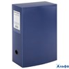 Короб архивный 100 мм пластик вместимость до 900 листов синий Energy 235375 BRAUBERG РА000042795