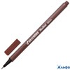 Ручка капилярная (линер) 0,4мм коричневая 142257 Aero BRAUBERG РА000034447