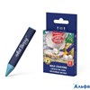 Карандаши восковые Erich Krause 06 цв. 3-гранные ArtBerry Metallic Jambo 43159 РА000040546