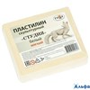 Пластилин 500гр. Скульптурный белый мягкий Студия 2.80.Е050.004.1 Гамма  266892 РА-00003290
