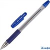 Ручка шариковая масляная синяя 0,7мм резиновая манжета BPS-GP-F-L Pilot РА000002618