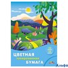 Бумага цветная А4 12л 12цв тонир. Лесная полянка  папка 80г/м2 С0305-11 КТС РА-00011597