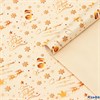 Бумага упаковочная крафт белый Золото НГ 50 х 70 см 9842419 РА-00012898