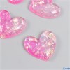 Декор Сердечко розов. асс. 2,8х2,4 см 7531381 7985190 РА-00014967