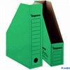 Лоток вертикальный гофрокартон 75 мм А4 зеленый А-НАК-З 3010435 deVente РА000032467